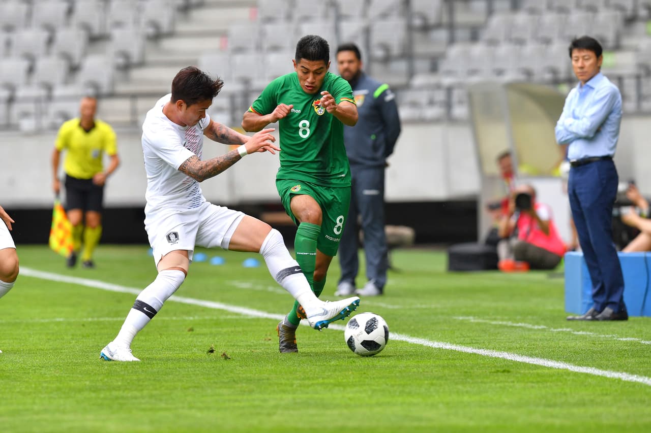 Bolivia apenas tuvo oportunidades, con un equipo suramericano que desplegó un centro del campo muy diferente al de su anterior duelo amistoso contra Estados Unidos hace poco más de una semana.