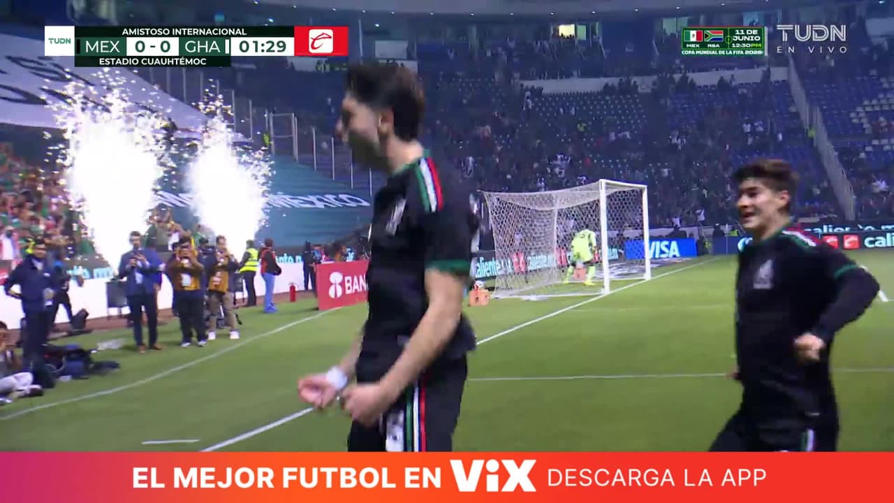 EN VIVO | México vs. Ghana: ¡Gol de México! ¡Oso y Gutiérrez aprovecha! 