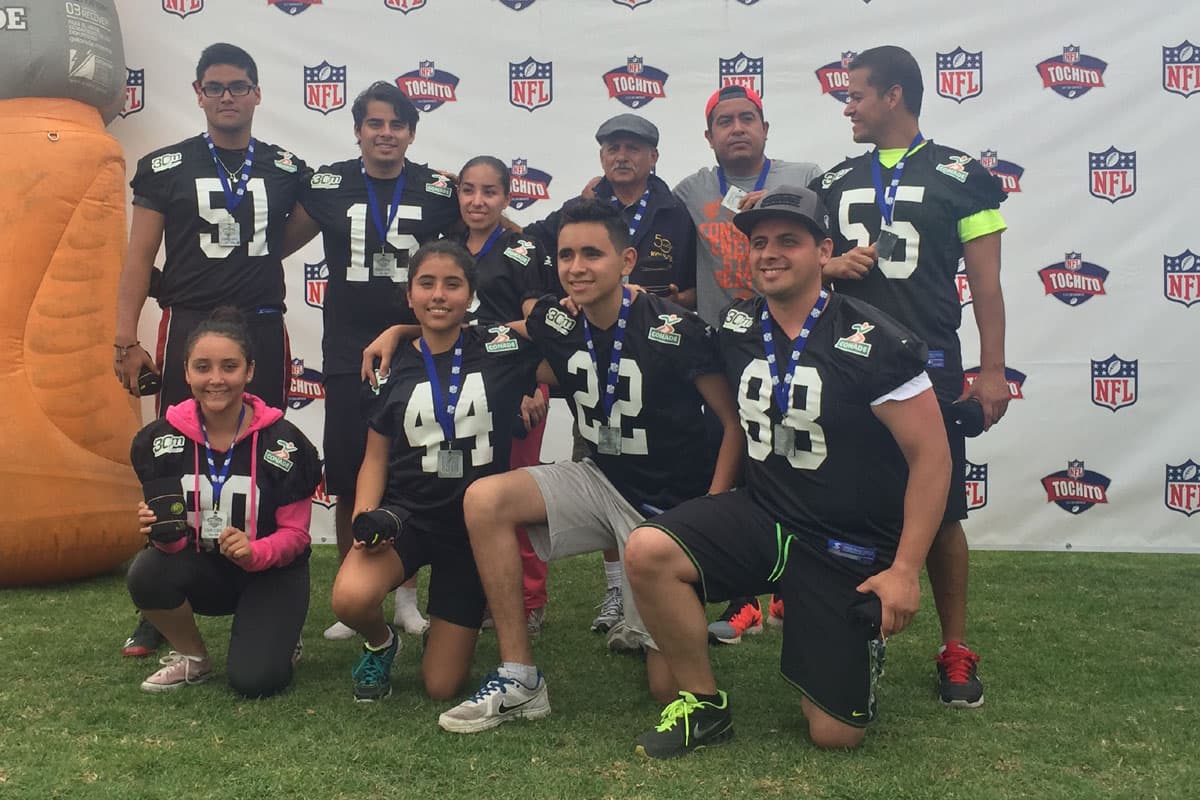Este torneo de Tochito NFL-CONADE fue organizado para instituciones gubernamentales.