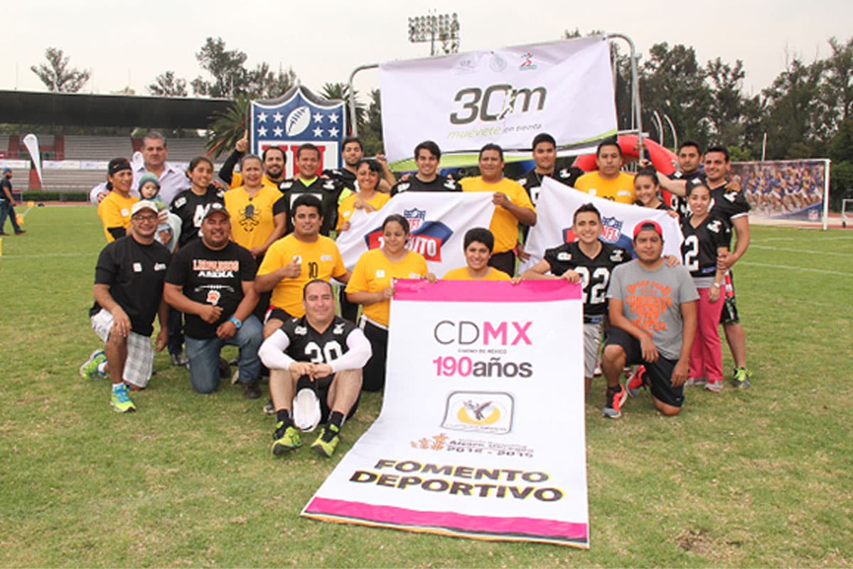 ¡Así se vivió el Torneo laboral de tochito NFL-CONADE 2015!