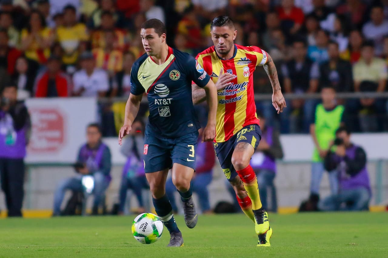 Vibrante empate en el estadio Morelos finaliza igualado a dos anotaciones entre Morelia y América.