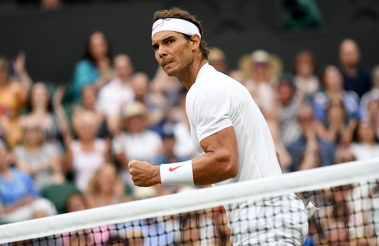 El español Rafael Nadal, número 1 del mundo, ganó con contundencia el cuarto set por 6-3, forzando la definición en el quinto parcial.