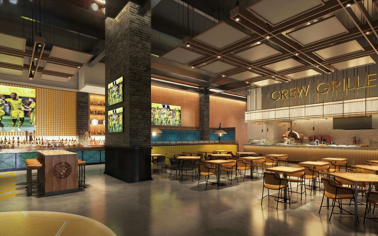 Si la estructura es atractiva, el interior del nuevo estadio lo es aún más.