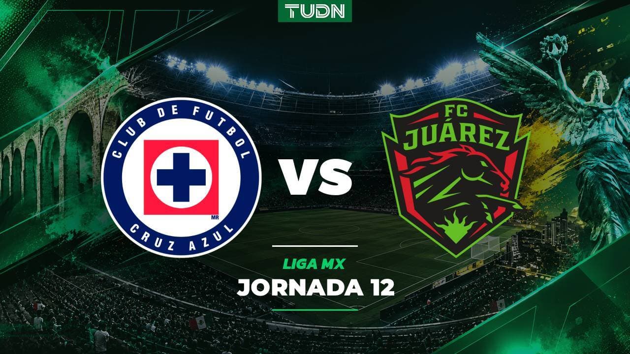 A qué hora y dónde ver el Cruz Azul vs. FC Juárez de la Jornada 12