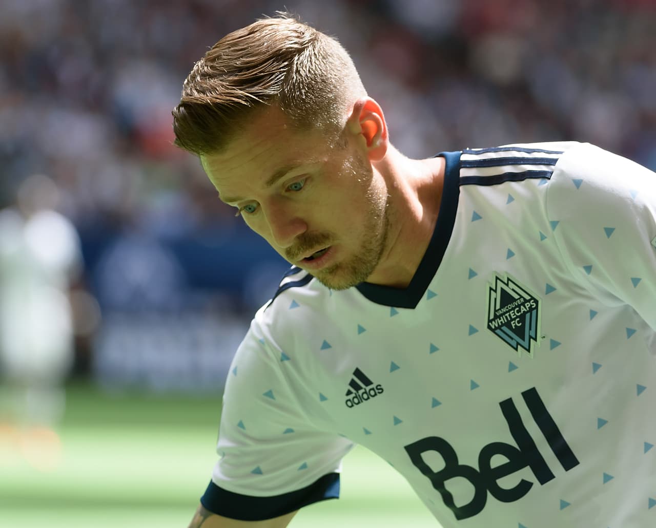 Al otro lado de la cancha -en ese mismo encuentro- sobresalió el defensor del conjunto canadiense Jordan Harvey. (USA Today Images)