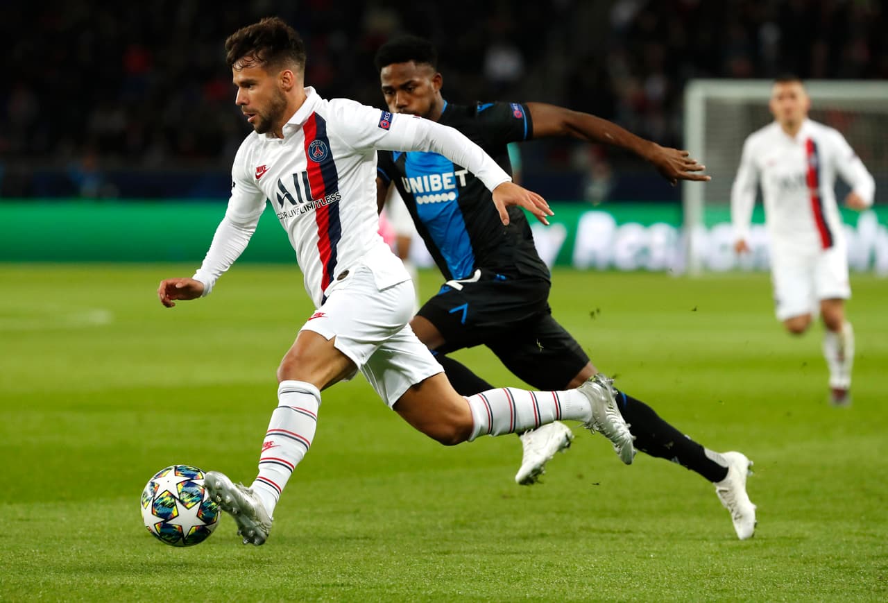 PSG 1-0 Brujas; E. Roja 0-4 Tottenham; Atalanta 1-1 Man. City, Dinamo Zagreb 3-3 Shakhtar.