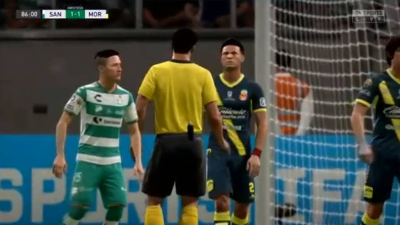 Santos falló un penal y el empate a un gol pone en peligro su clasificación a la Fiesta Grande del futbol virtual.