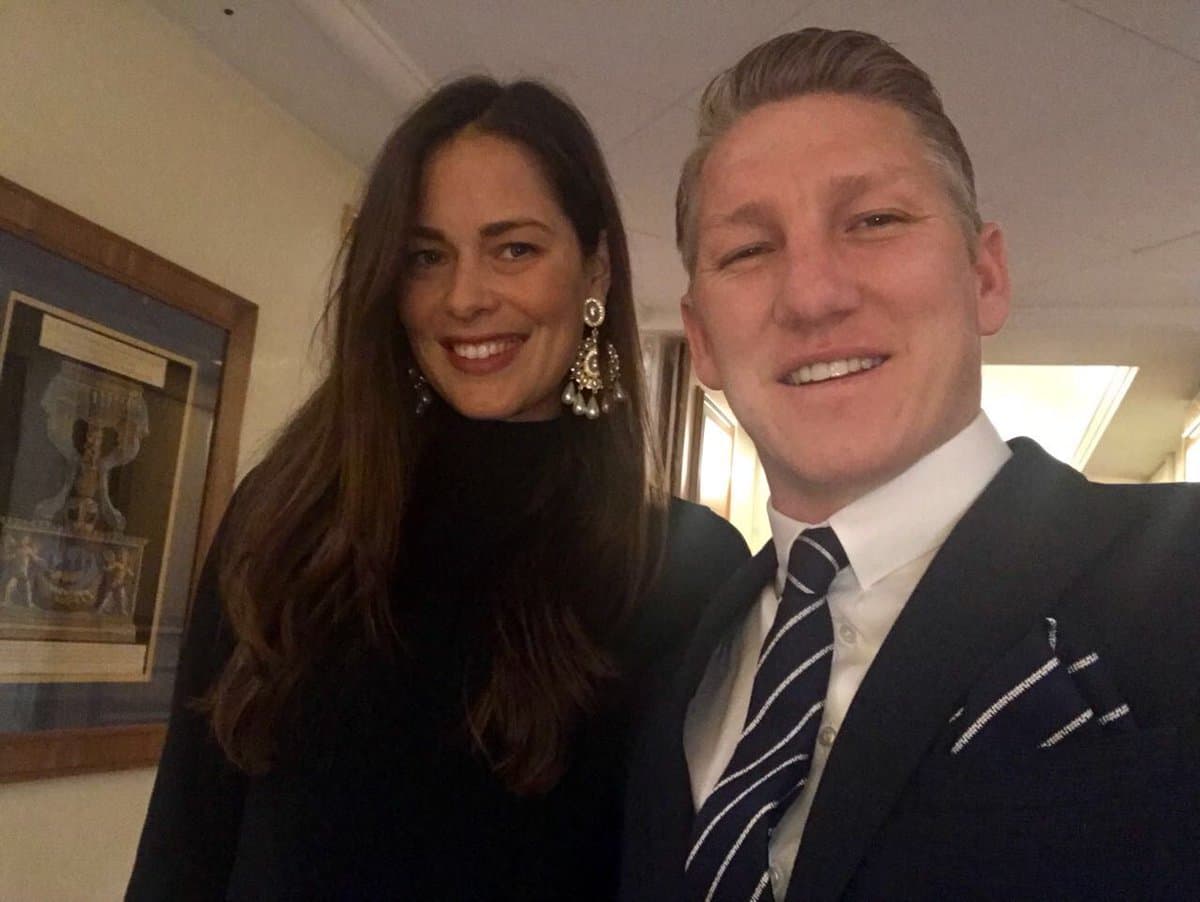 Ana Ivanovic y Bastian Schweinsteiger
<br>