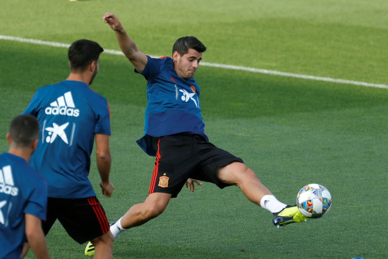 Otro de los que regresó fue Álvaro Morata, quien compareció este martes en rueda de prensa asegurando que su ausencia en el Mundial fue dura y que pasó un verano complicado.