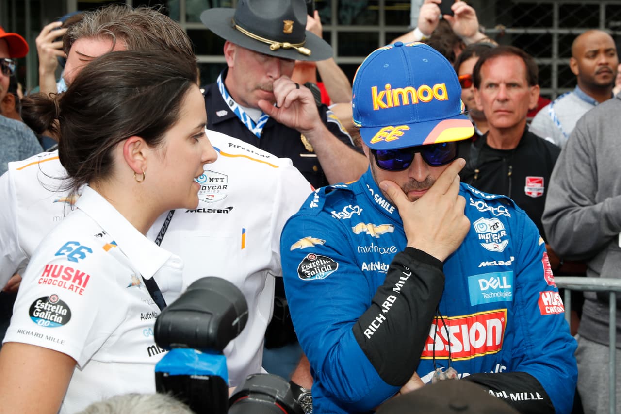 Con expectativa se vivieron las cuatro últimas vueltas de Kyle Kaiser, piloto de Junto Racing, quien era el único en poder quitarle su lugar.