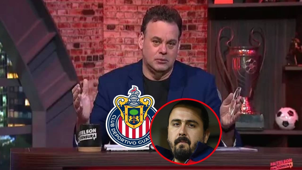 Faitelson manda mensaje a Amaury Vergara y Chivas: “No los dejes morir”