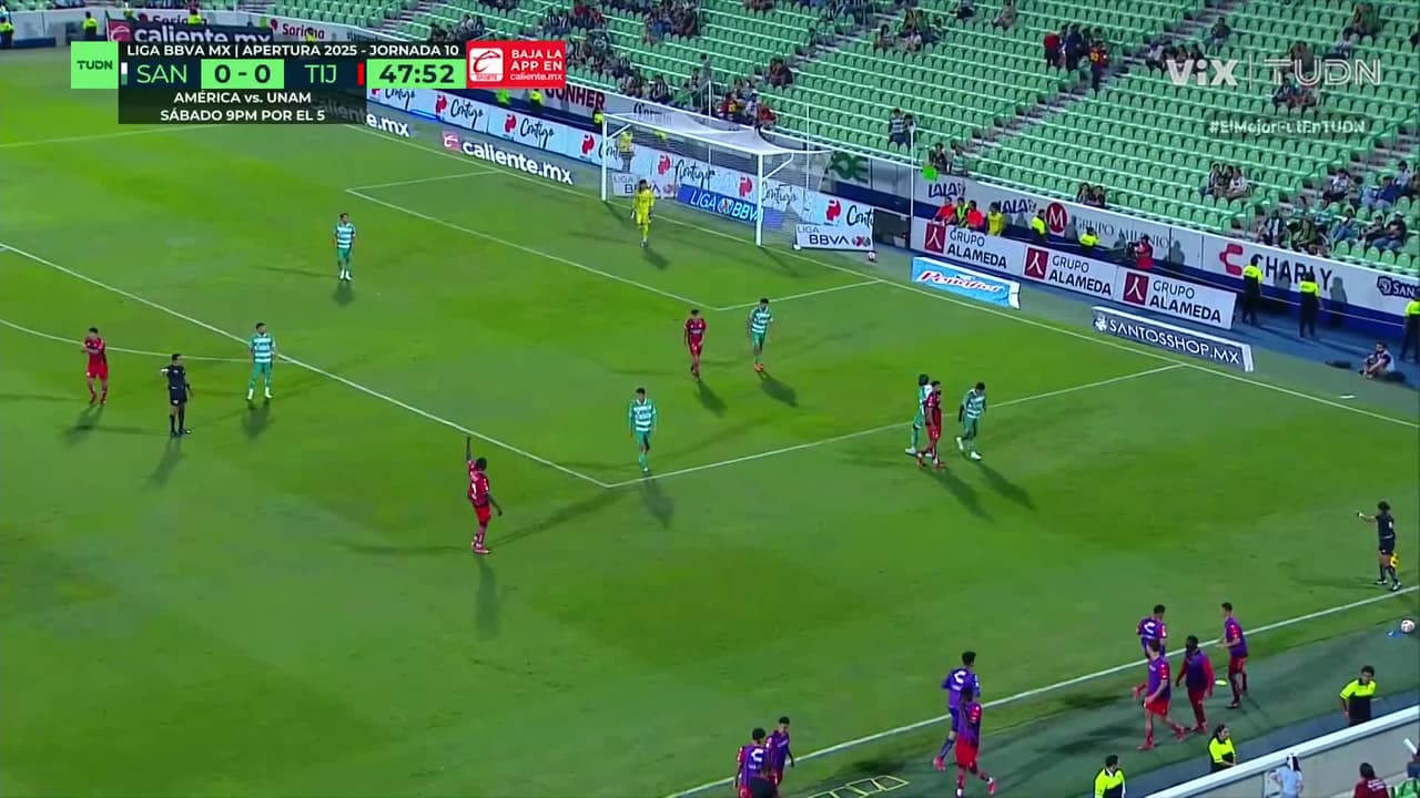 ¡Poste le roba el primero a los Xolos! Árciga impacta con potencia