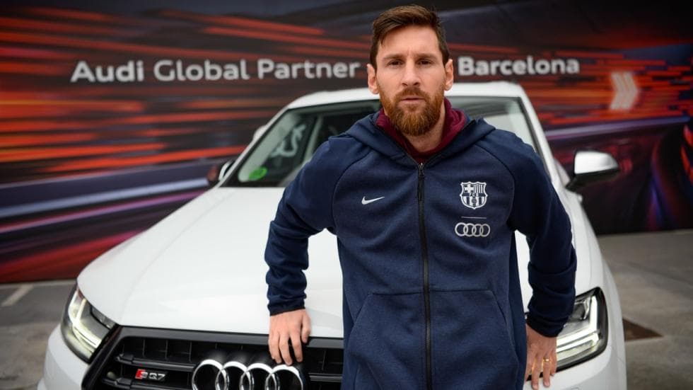 Lionel Messi - Audi SQ7