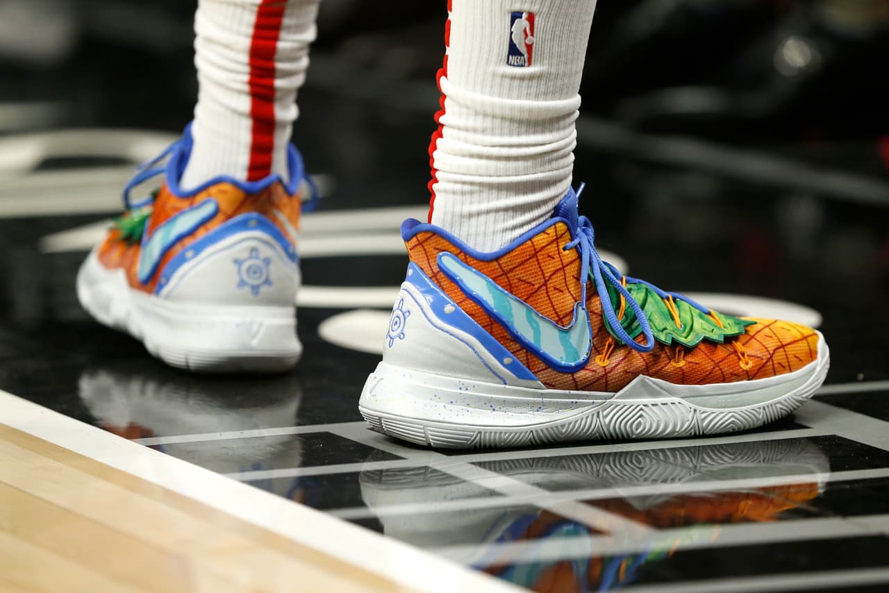 Tenis usados por Troy Brown Jr. #6 de Washington Wizards.