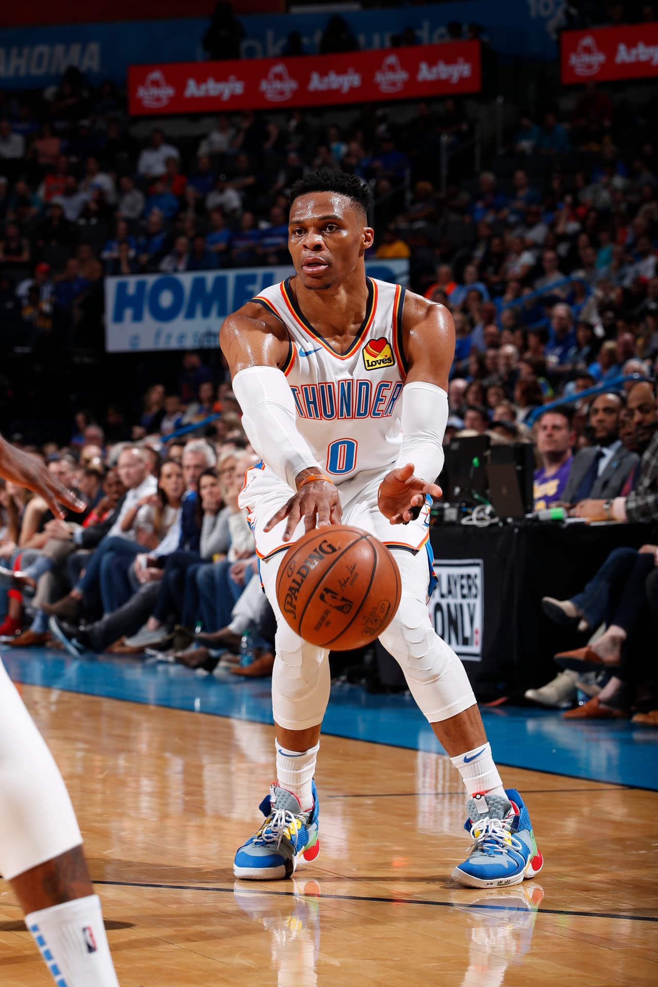Consiguió anotar 20 puntos para el Thunder en el triunfo por 103-119, pero no fue lo único para él.