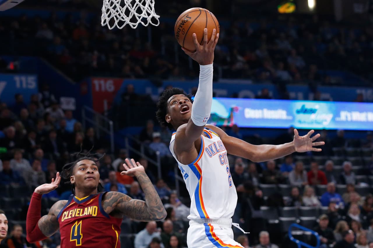 Oklahoma City Thunder 109-103 Cleveland Cavaliers