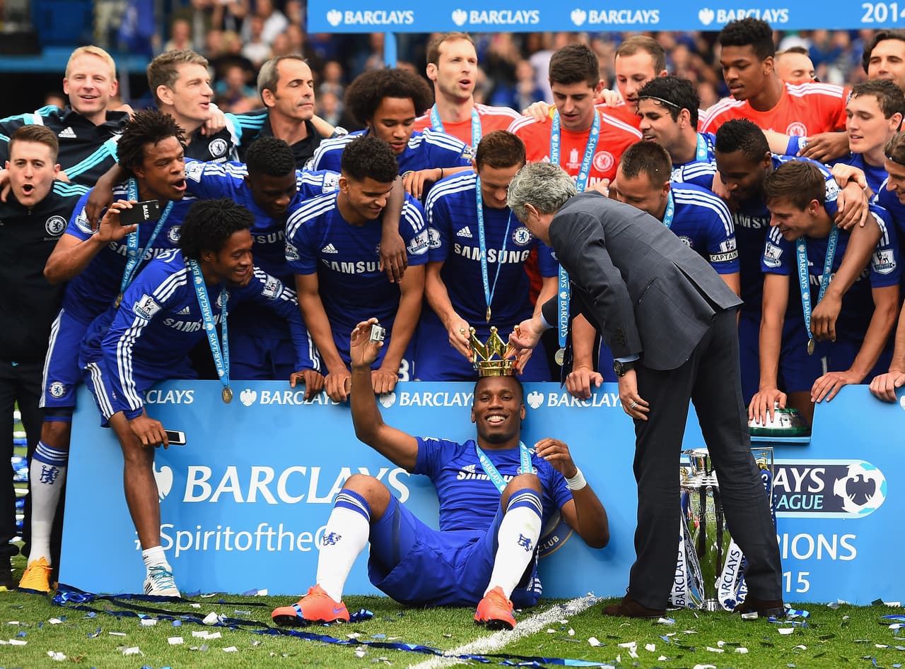 La leyenda marfileña Didier Drogba jugó en el Chelsea entre 2004 y 2012 en una primera etapa ganando tres Premiers y una Champions League.