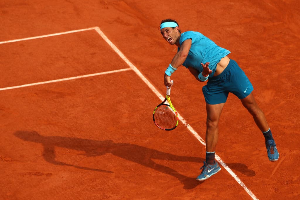 Para Nadal estar en esta cancha en una final, es como para el resto de los mortales la cena de fin de año en casa de la abuela, ya toda una tradición. Pero buscaba refrendar su comando del certamen.