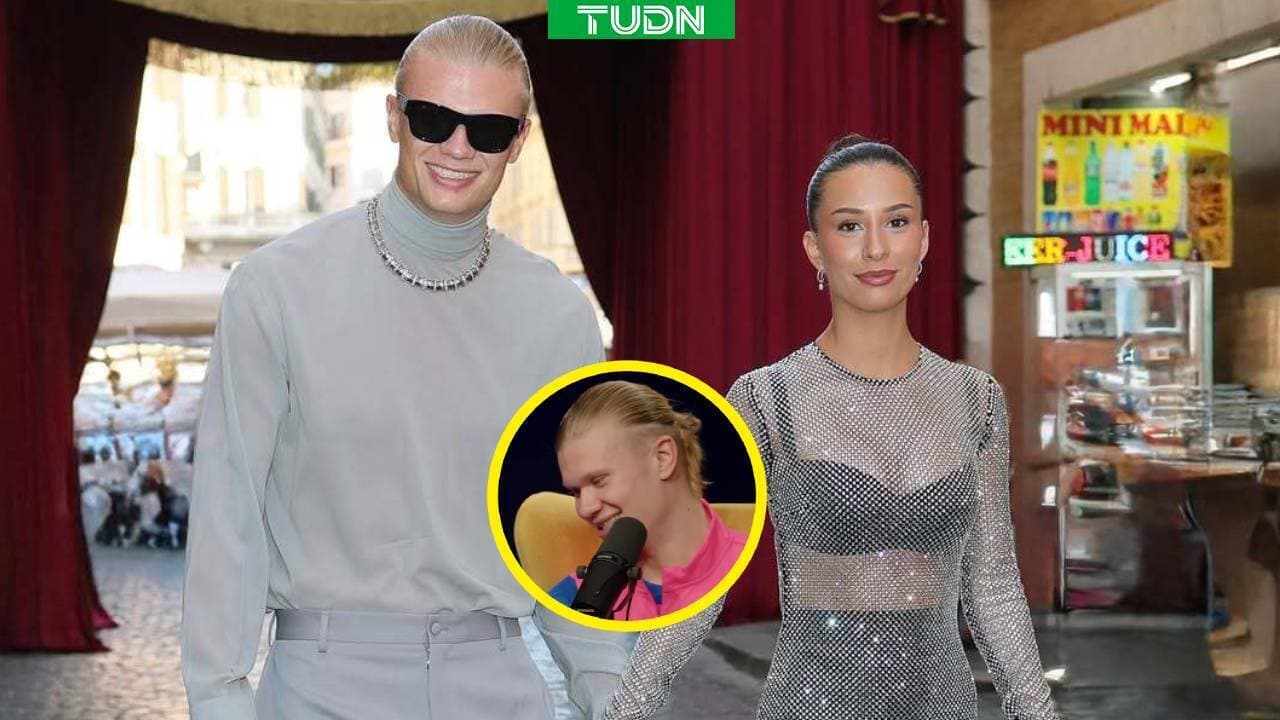 Haaland destapa su intimidad: su novia está “harta del futbol” y así viven realmente