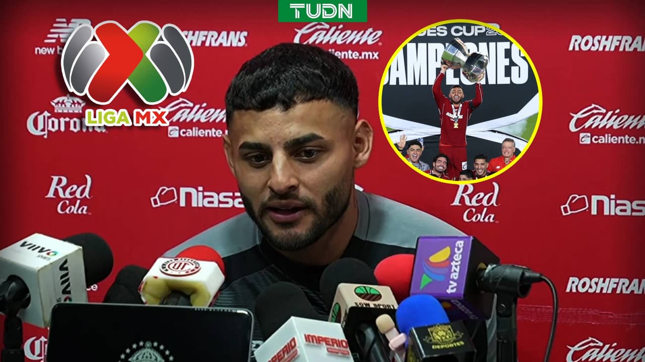 Alexis Vega señala que Toluca es el mejor equipo de la Liga MX