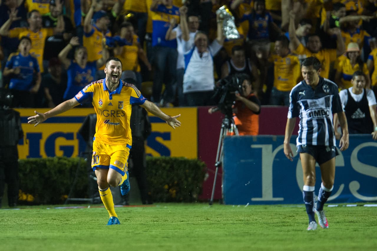 Su primer gol lo hizo casi de inmediato y en el mejor de los escenarios posibles: contra Monterrey en la victoria de Tigres 3-1.