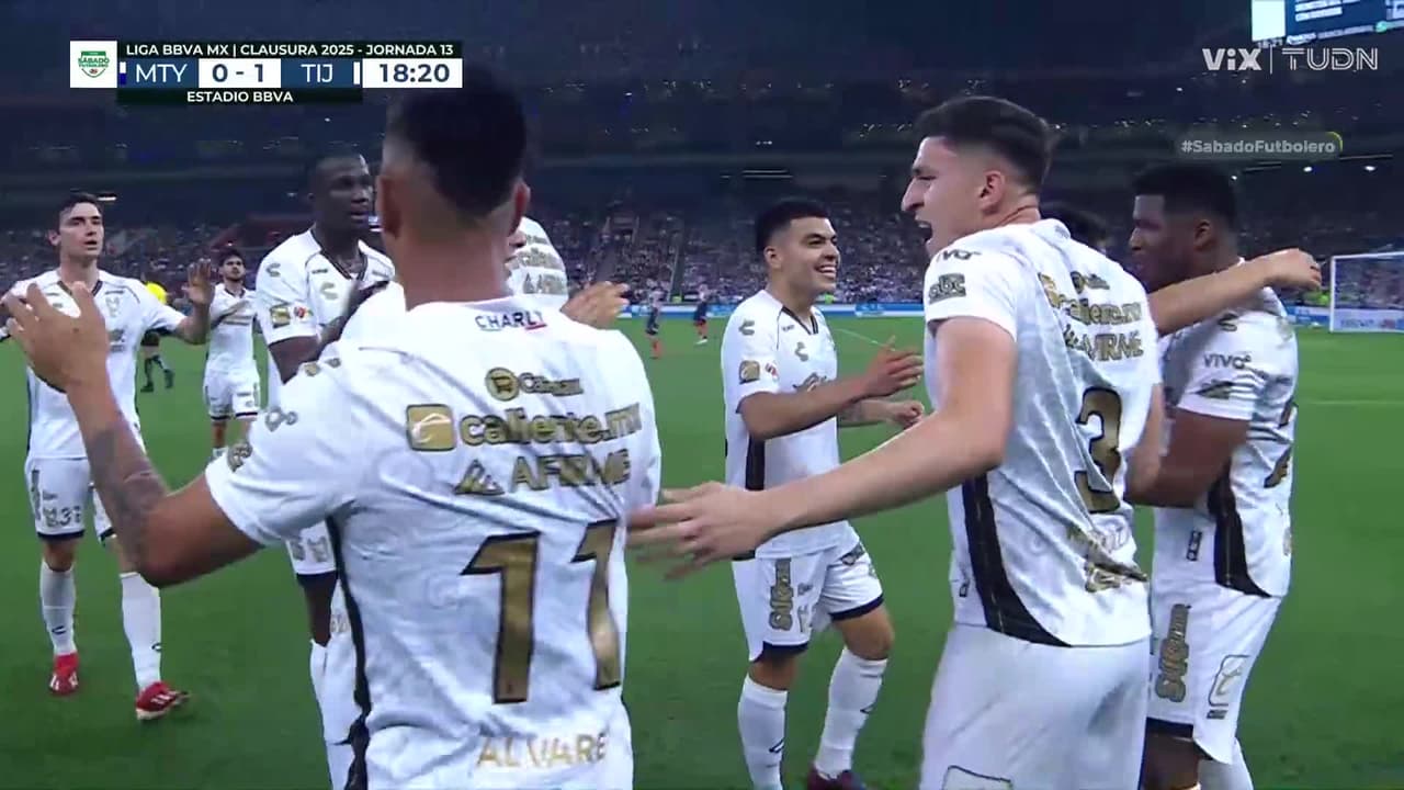 ¡Gol de Tijuana! El Pantera encara y vence al Mochis para el 1-0