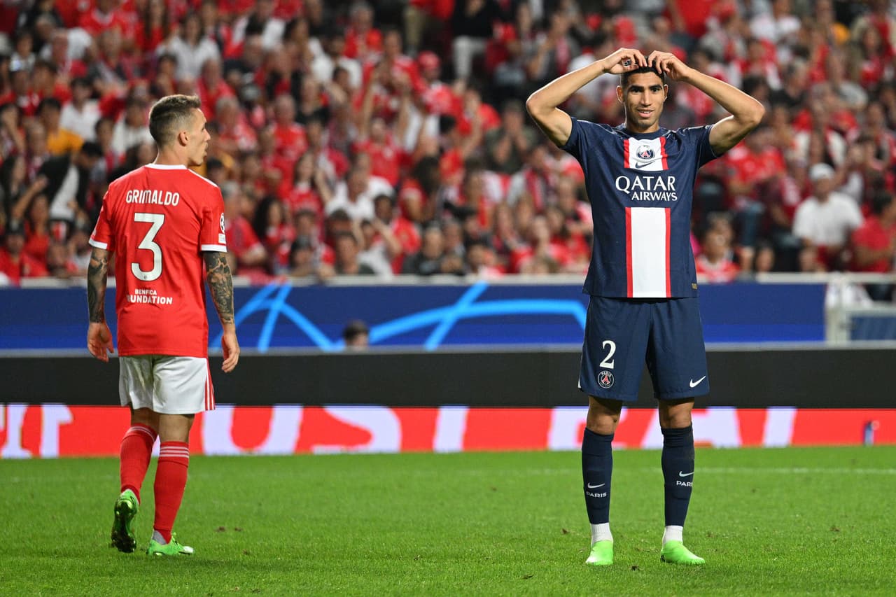 Benfica plantó cara al PSG y rescató un empate en el duelo de la Jornada 3 en la Champions League.