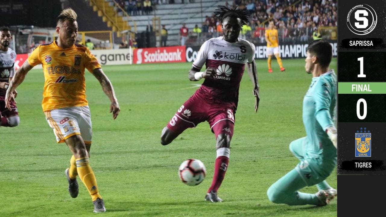 Tigres fue displicente y Saprissa llegará a Monterrey con ventaja