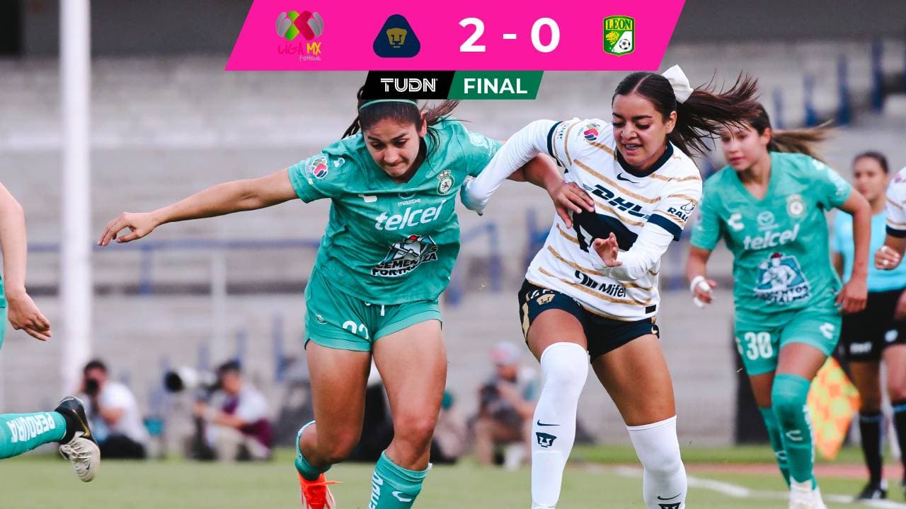 Pumas comienza la Liga MX Femenil con triunfo ante León