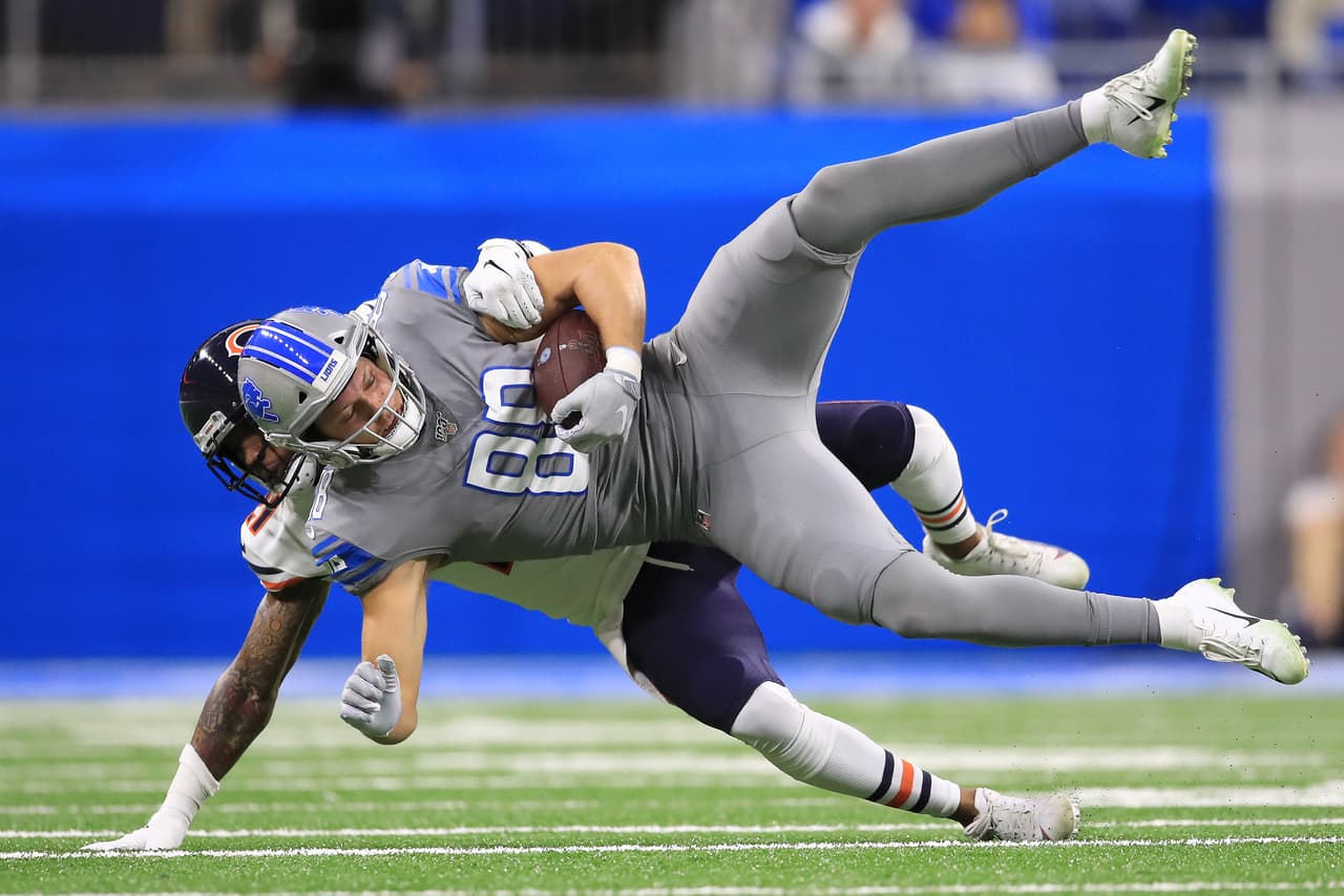 Chicago Bears gana en Detroit y se mantiene en la pelea por los playoffs.