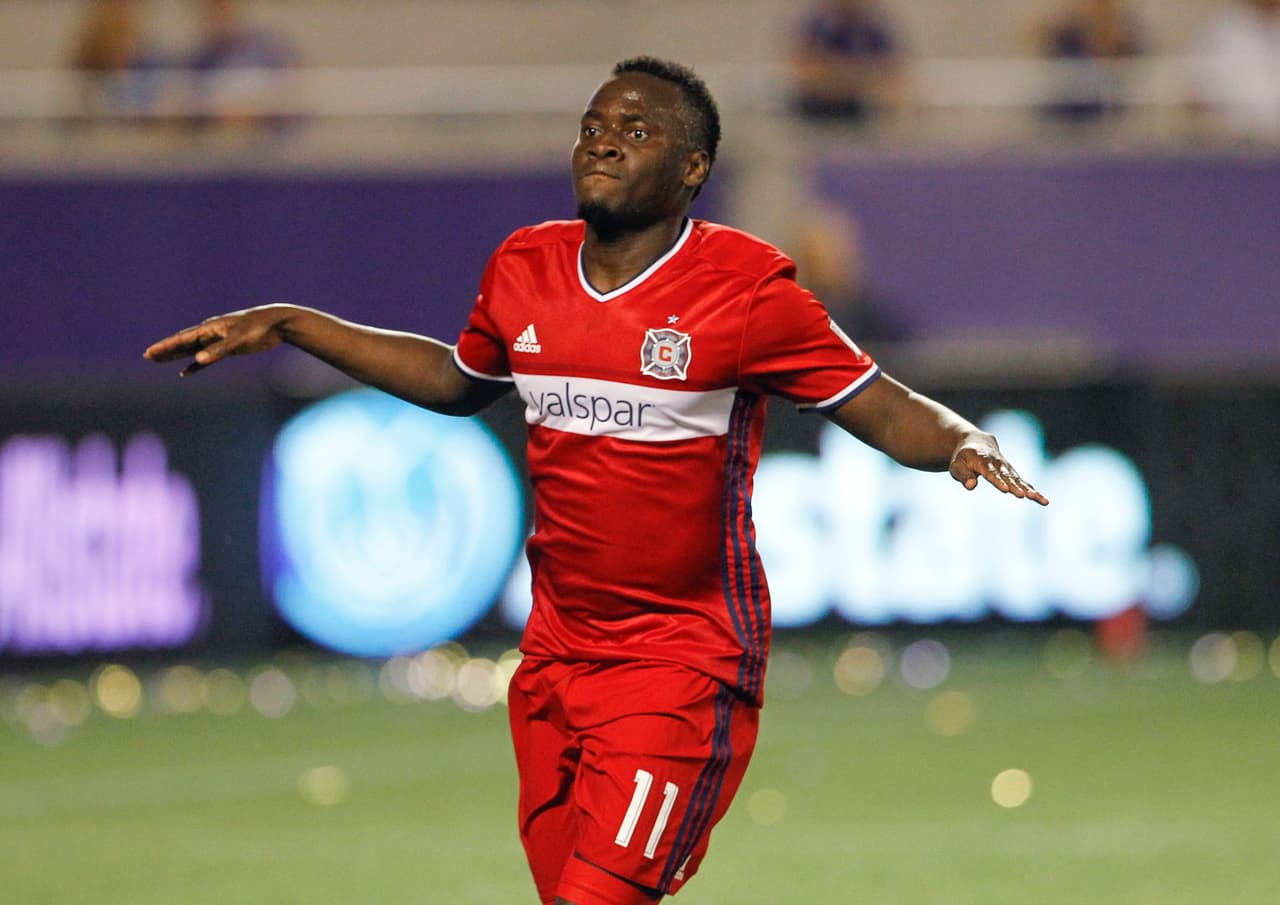 DAVID ACCAM (Delantero, Chicago Fire)