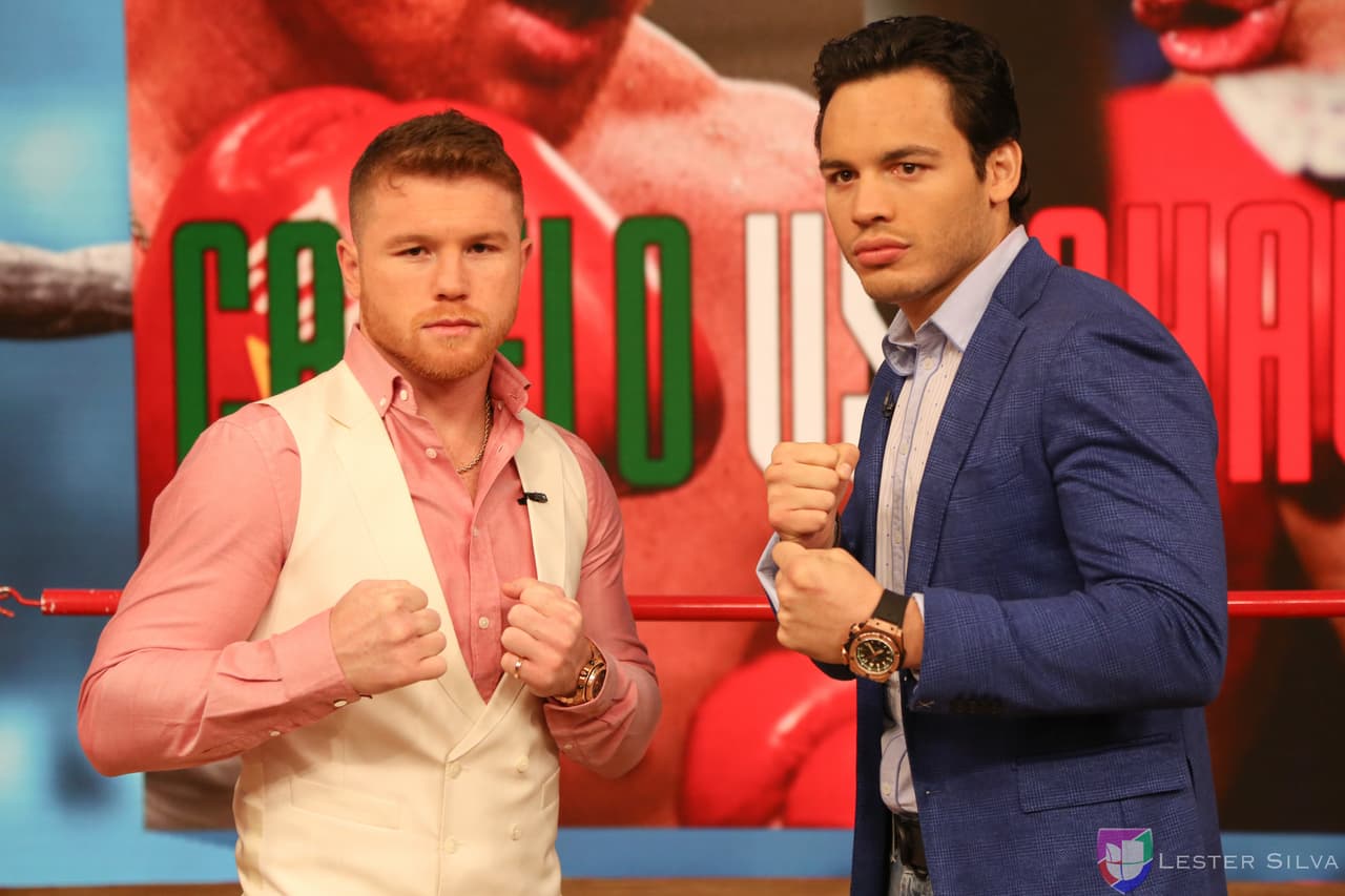 La pelea del año toma tintes políticos: ‘Canelo’ dice que donará su bolsa a los inmigrantes; Chavez Jr. explica su foto con Trump