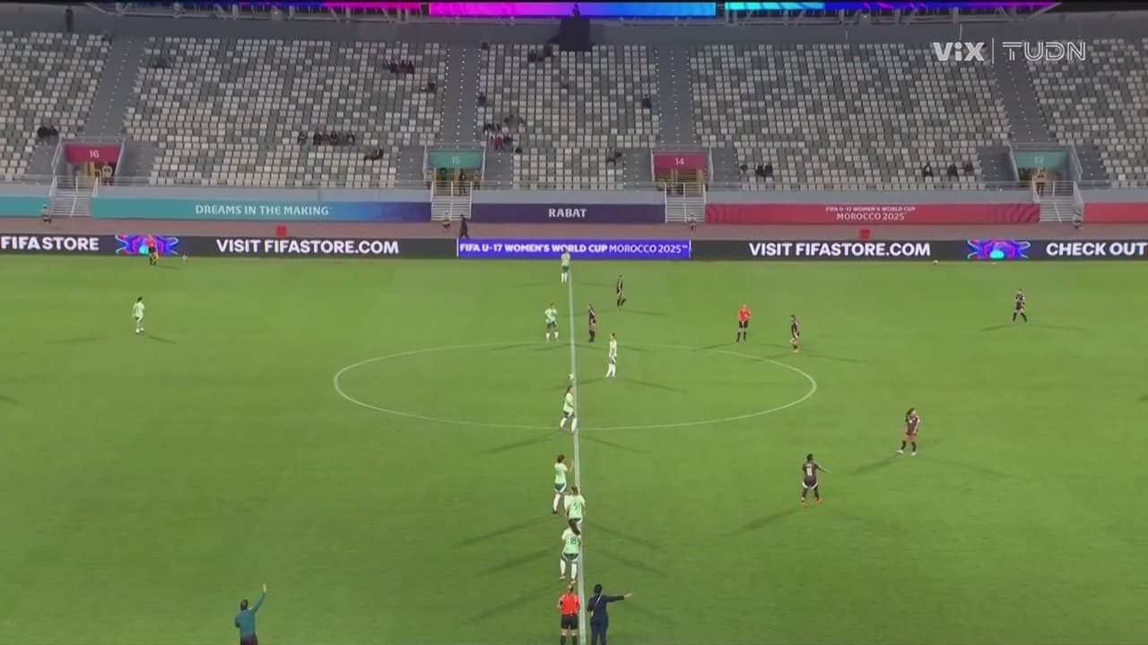 ¡EN VIVO! Arranca México vs. Italia del Mundial Sub-17 Femenil