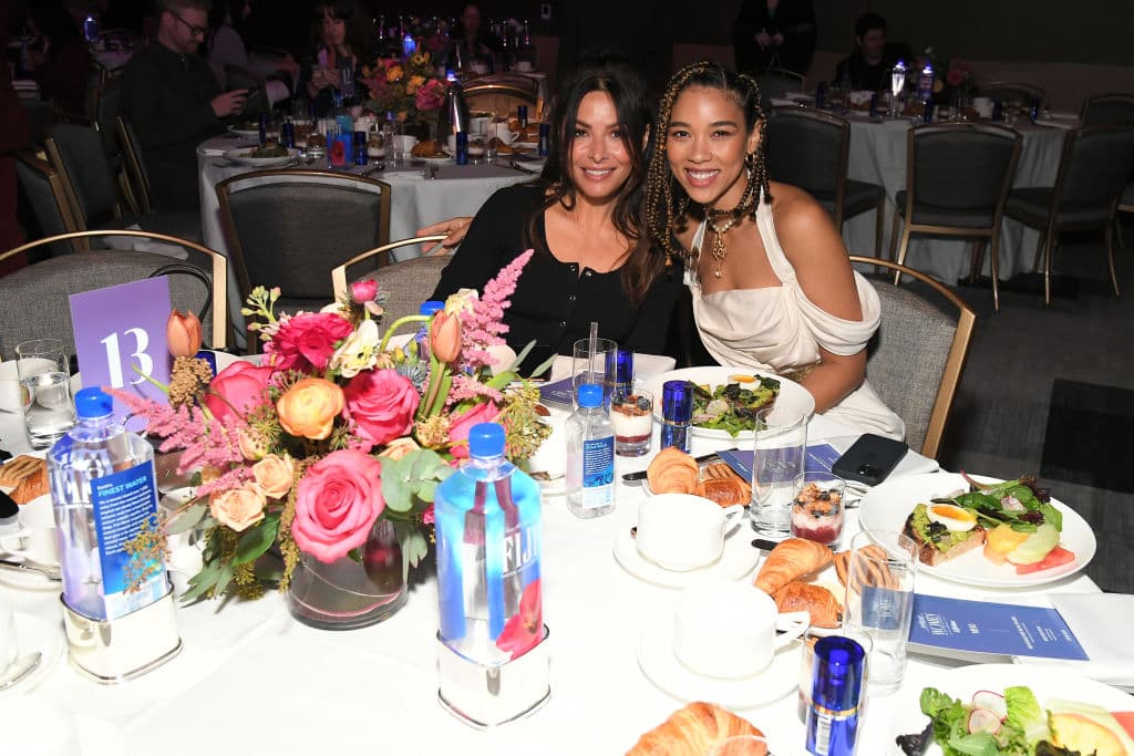 Antes de la ceremonia, las A-listers se mezclaron y se mezclaron.