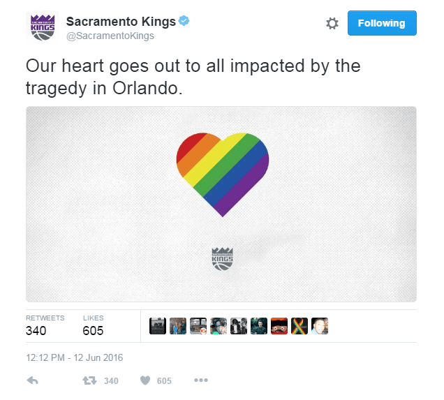 El deporte también lamenta ataque en Orlando