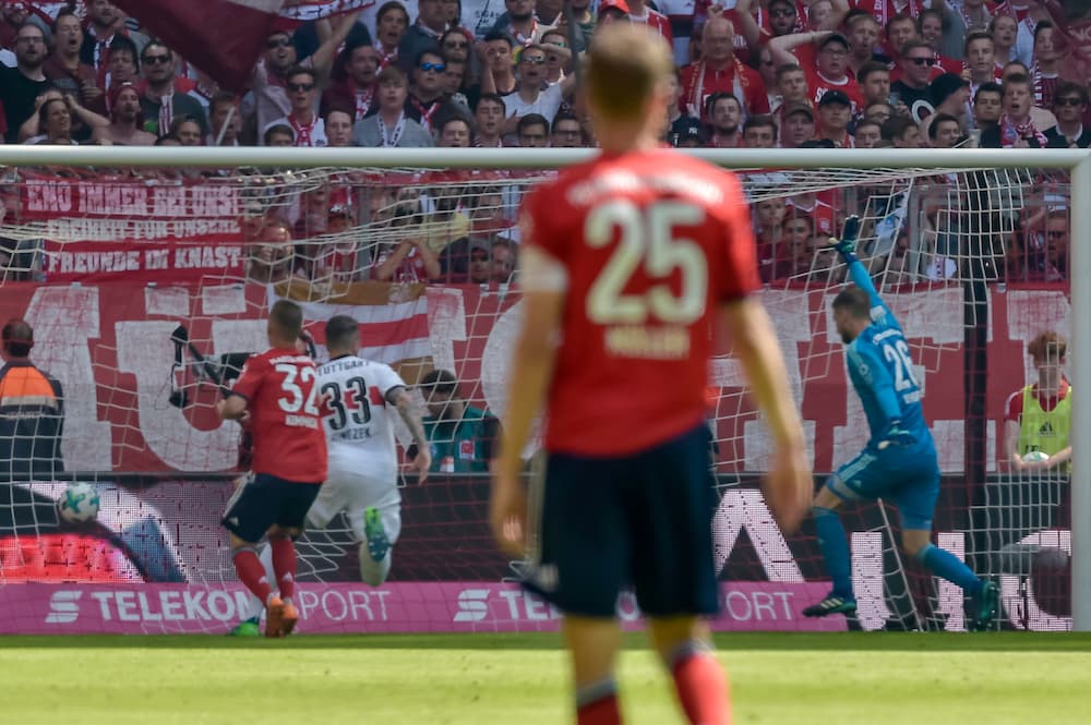 Tan solo al minuto 5, Daniel Ginczek abrió el marcador para dar la primera sorpresa de la jornada en Múnich.