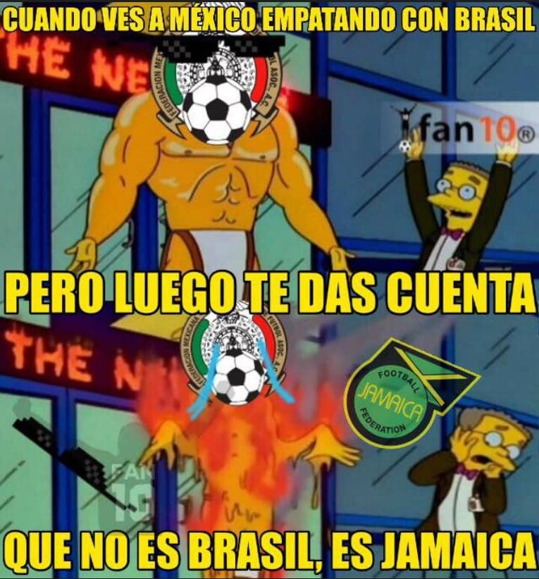 Memes México vs. Jamaica