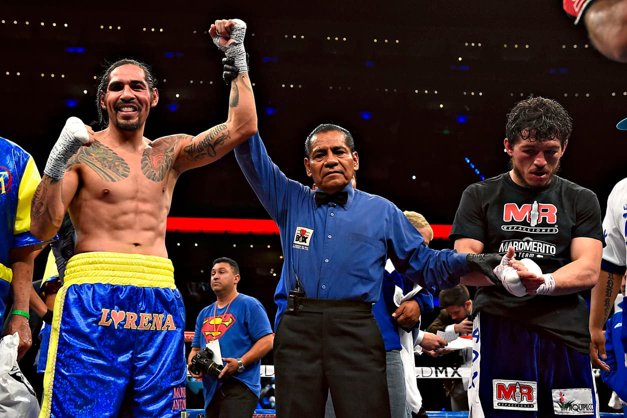 Antonio Margarito se levantó de la lona para vencer por decisión unánime a Jorge 'Maromerito' Paéz. Fue el regreso al ring del 'Tornado de Tijuana' después de cuatro años de ausencia.