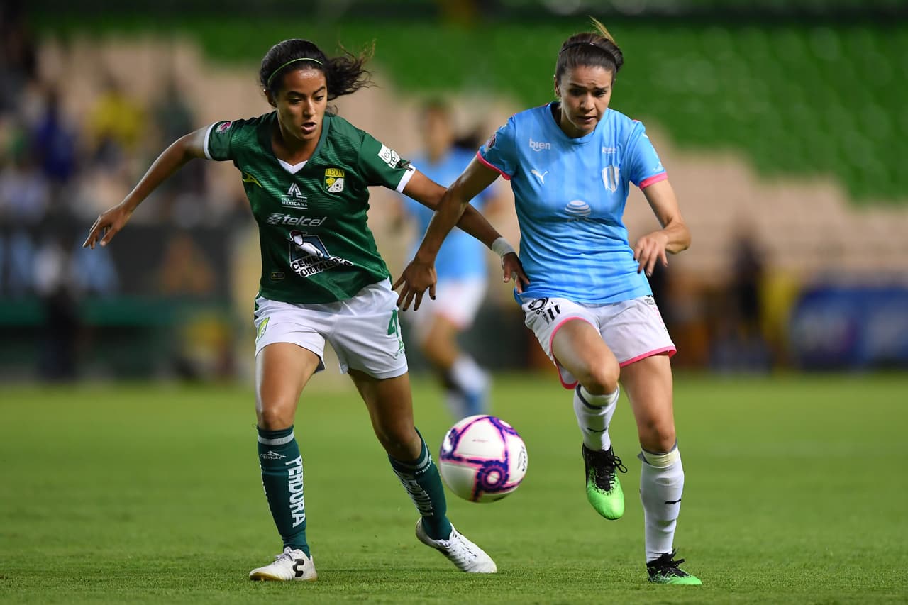 Por Monterrey marcaron: Mónica Desiree y Diana Evangelista (2); para las locales descontó Sanjuana De Jesús Muñoz.