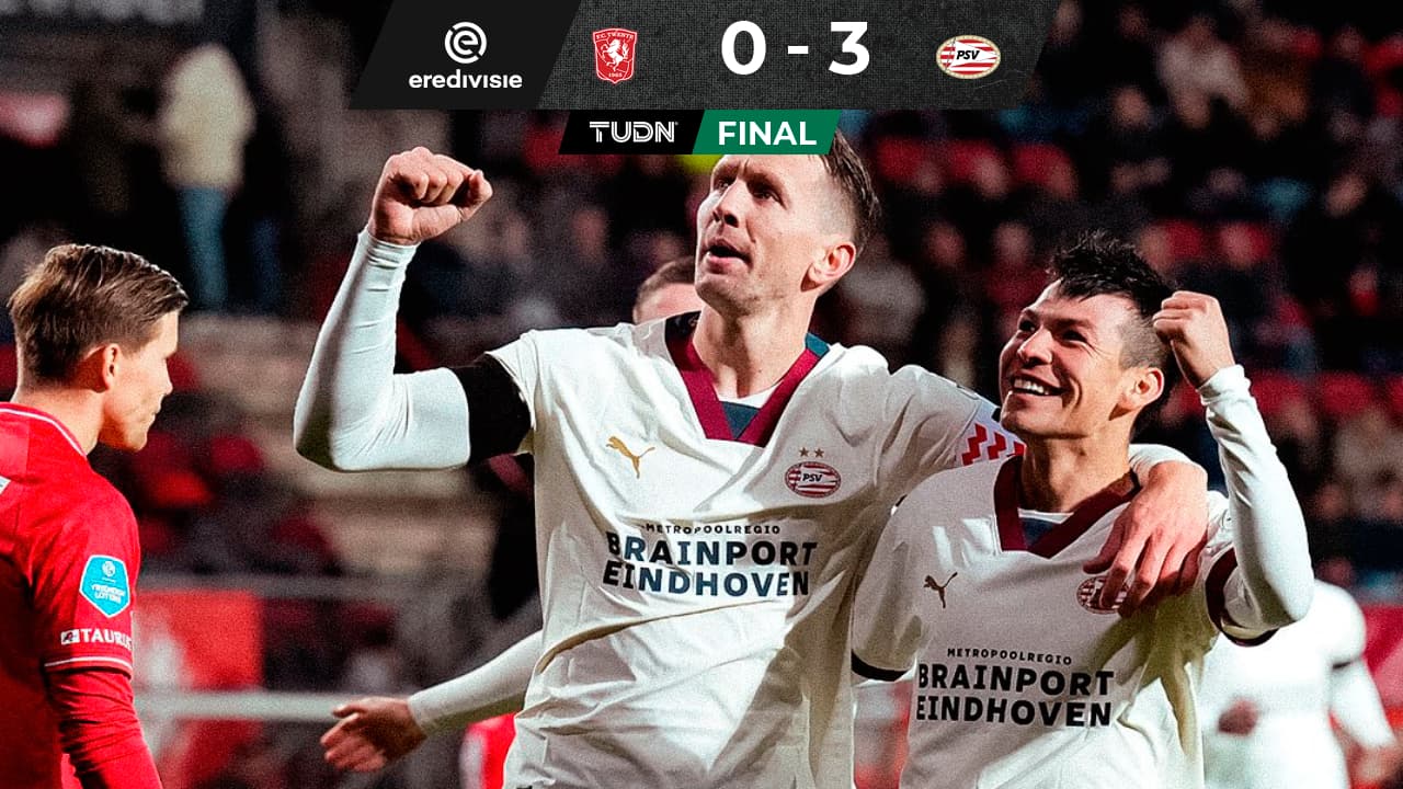 Chucky provoca expulsión y autogol en triunfo del PSV sobre Twente