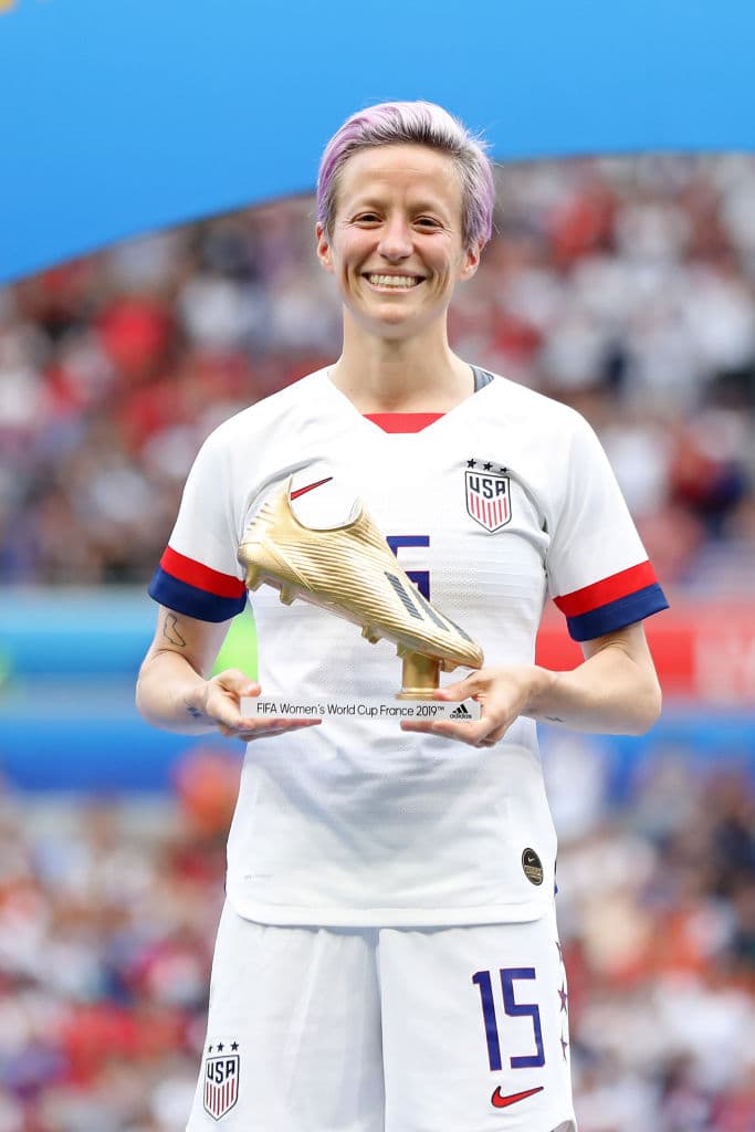 La jugadora de la selección nacional femenina de fútbol de Estados Unidos, Megan Rapinoe también será embajadora.