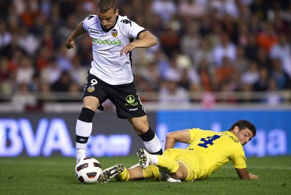 Valencia tuvo una tarde pletórica ante el Villarreal y en gran parte fue gracias al atacante ibérico.
