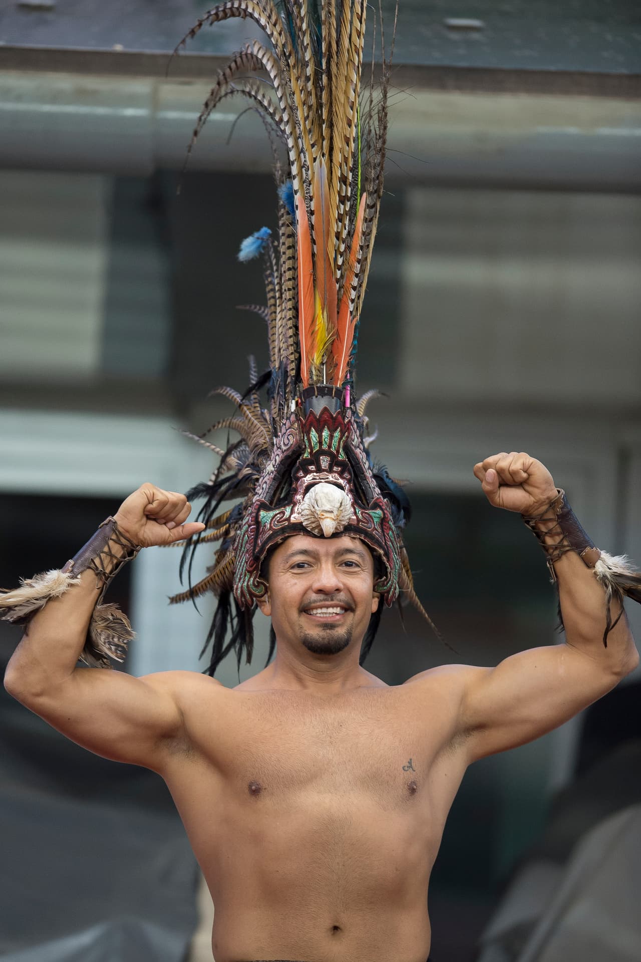 Los aficionados se dieron cita en el Azteca para apoyar al Tri y a la ’Selecta’ rumbo a Rusia 2018.