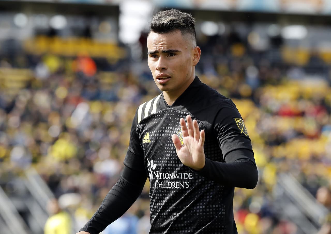 Lucas Zelaray´an, líder del Columbus Crew que ganó la MLS Cup en 2020.