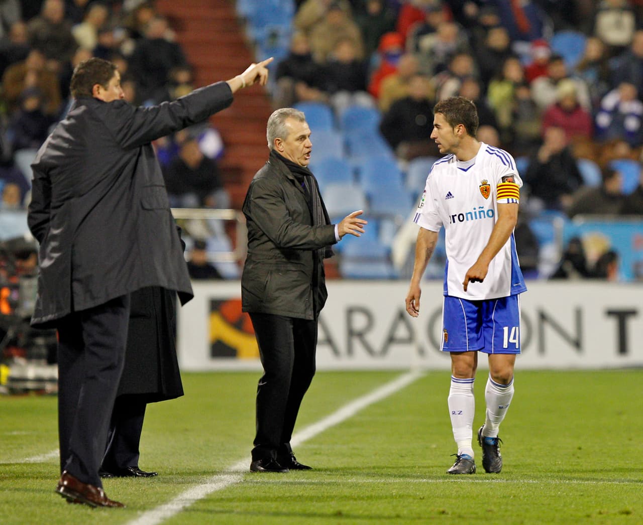 El Zaragoza de Javier Aguirre estaba yéndose directo y sin escalas a segunda división durante la temporada 2009-2010.
