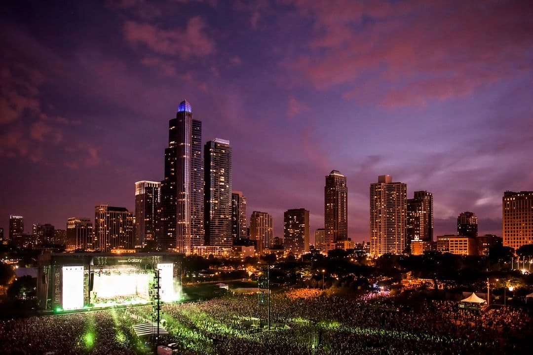 ¿Su ubicación? El Grant Park en Chicago.