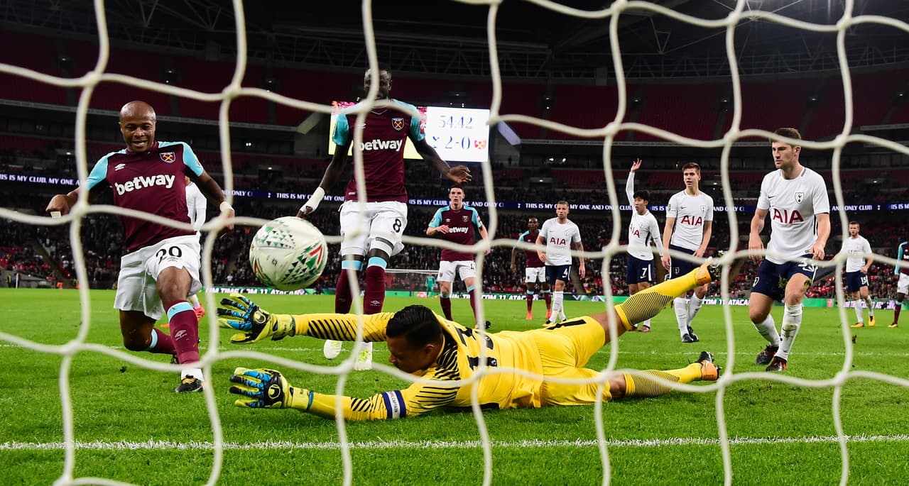 Así cayó el segundo tanto del cuadro visitante, el que igualaba el partido.