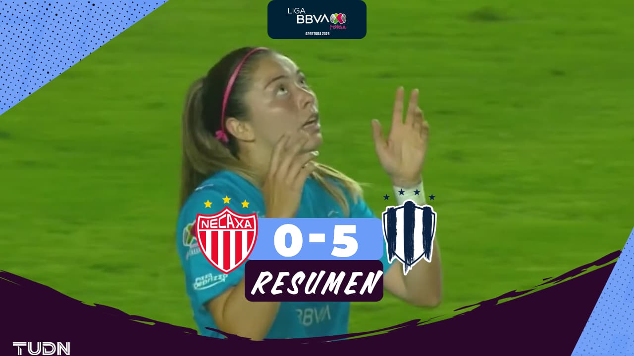 Resumen | Rayadas no tiene piedad y golea a Necaxa Femenil