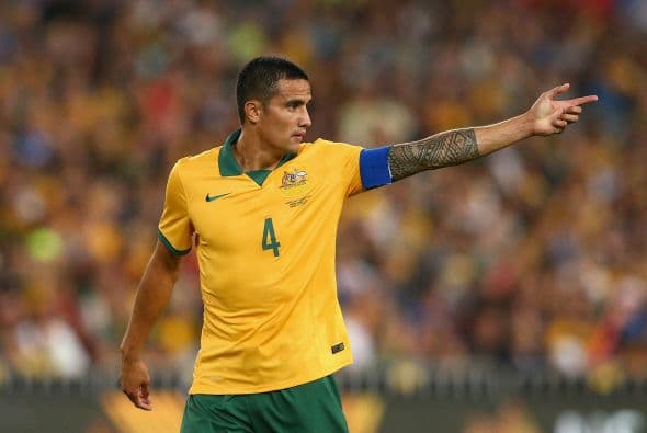 Tim Cahill. Posición: Delantero. Fecha de nacimiento: 6 de diciembre de 1979. Club: New York Red Bulls, Estados Unidos.