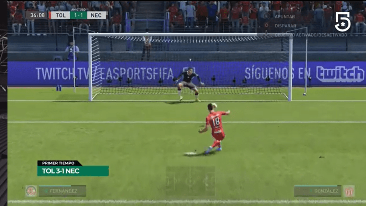 Las escuadras dirigidas por Diego Rosales (Toluca) y Jairo González (Necaxa), terminaron un emocionante partido en empate. Toluca iba arriba en la primera mitad, pero un error le costó caro y al final terminó el partido 3-3.